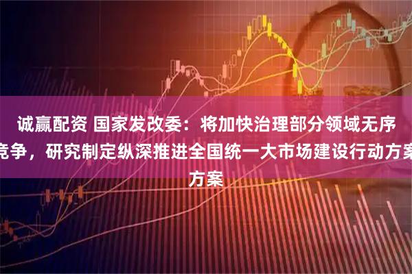 诚赢配资 国家发改委：将加快治理部分领域无序竞争，研究制定纵深推进全国统一大市场建设行动方案